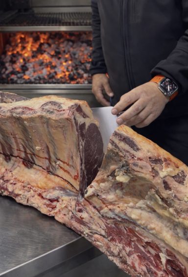 Chuleta y brasa 